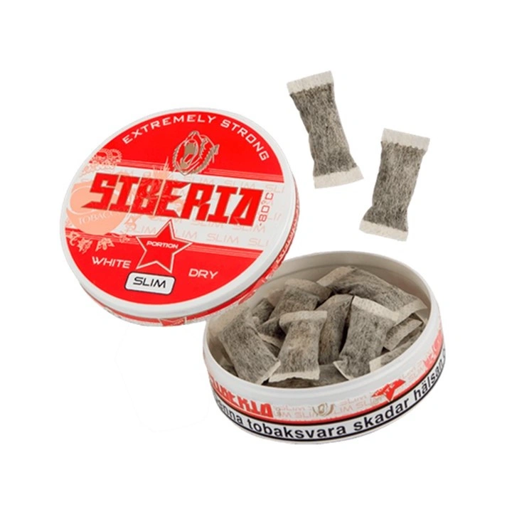 Snus Siberia Red White Dry 43mg – Əsl tütün, çox güclü təsir!