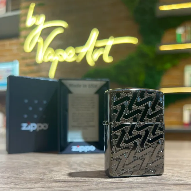 ZIPPO Armor® Geometric Weave | Утолщённый Корпус | №49173 | Сделано в США